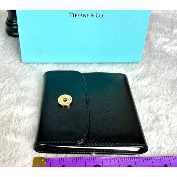Tiffany & Co small sticky note holder. Black leather. NEW! Vintage RARE GIFT!! - Picture 10 of 10